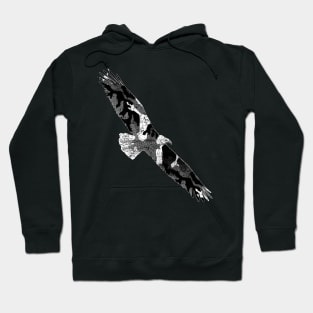 Camouflage White American Eagle Hoodie
